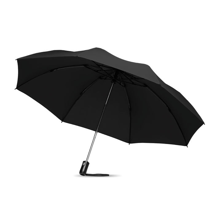 Umbrela pliabila reversibila