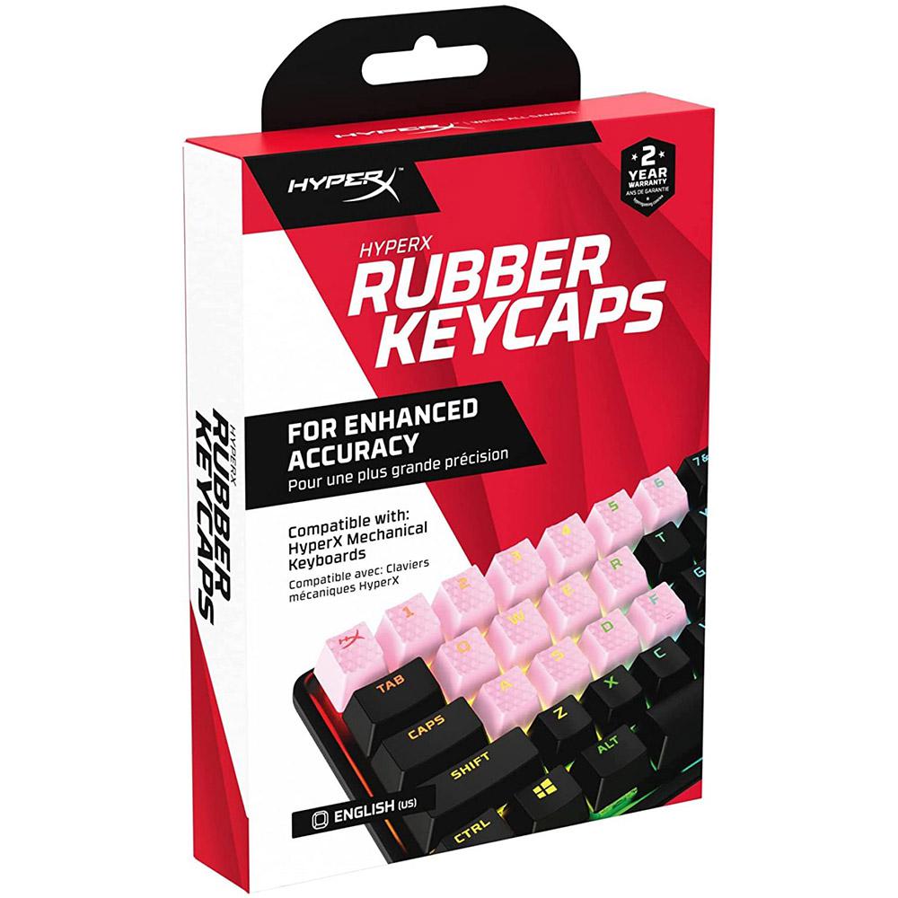 HP HYPERX RUBBER KEYCAPS KIT - Pink HP HYPERX RUBBER KEYCAPS KIT - Pink