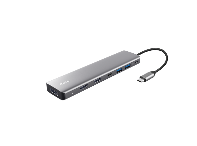 Adaptor Trust Dalyx 7 in 1, gri