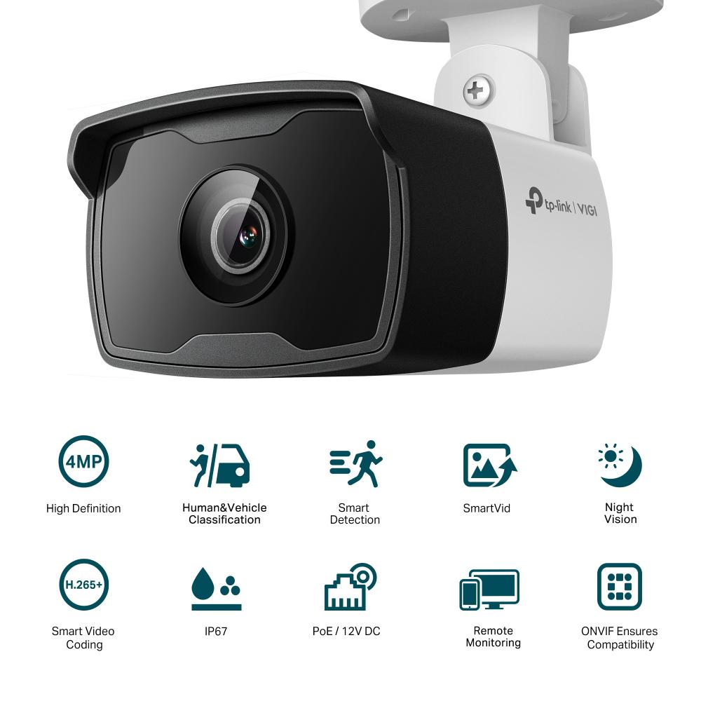 TP-LINK BULLET NTW CAMERA VIGI C340I(2.8