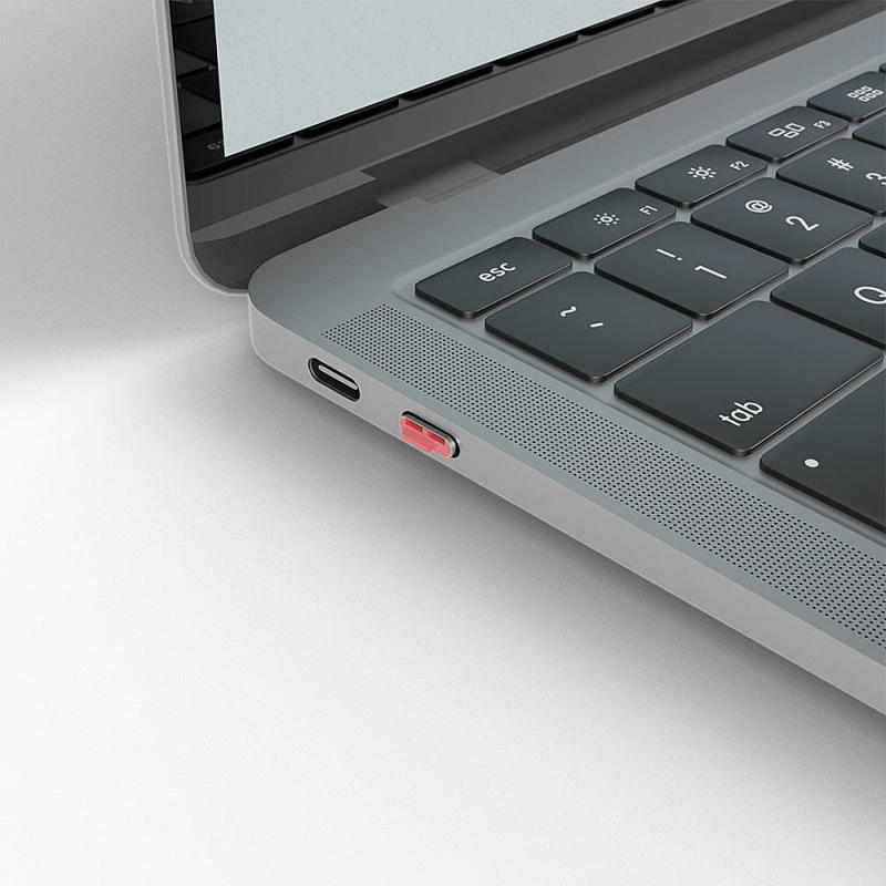 Lindy 4xUSB C Port Blocker (w key), roz