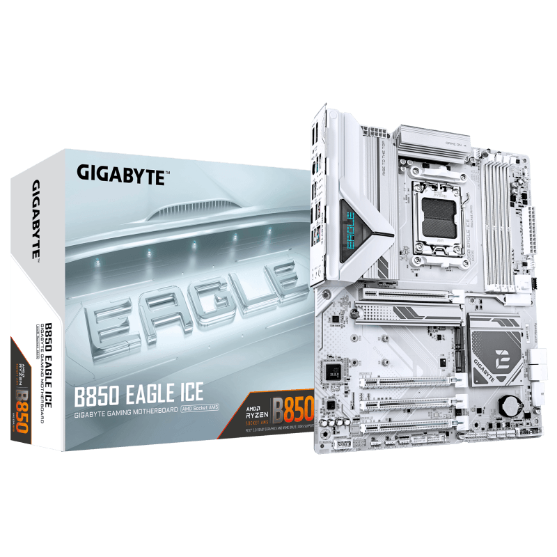 MB Gigabyte B850 EAGLE ICE AM5 MB Gigabyte B850 EAGLE ICE AM5