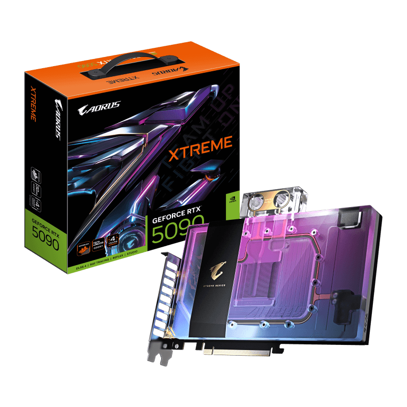 VGA GB RTX 5090 XTREME WATERFORC WB 32GB