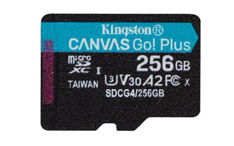 256GB microSDXC Canvas Go Plus Gen4 200R