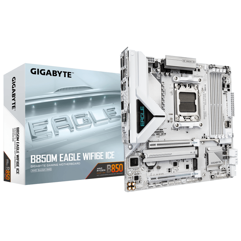 MB Gigabyte B850M EAGLE WF6E ICE