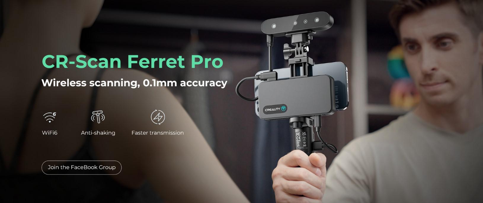CREALITY 3D SCANNER CR-SCAN FERRET PRO