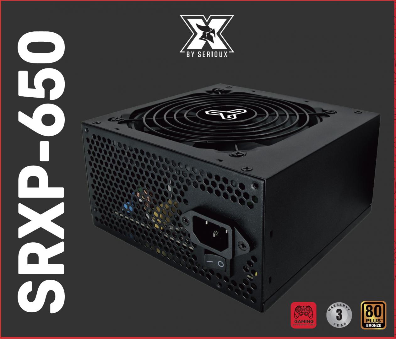 SURSA PC SERIOUX 650W VENT 12CM - 0 | YEO