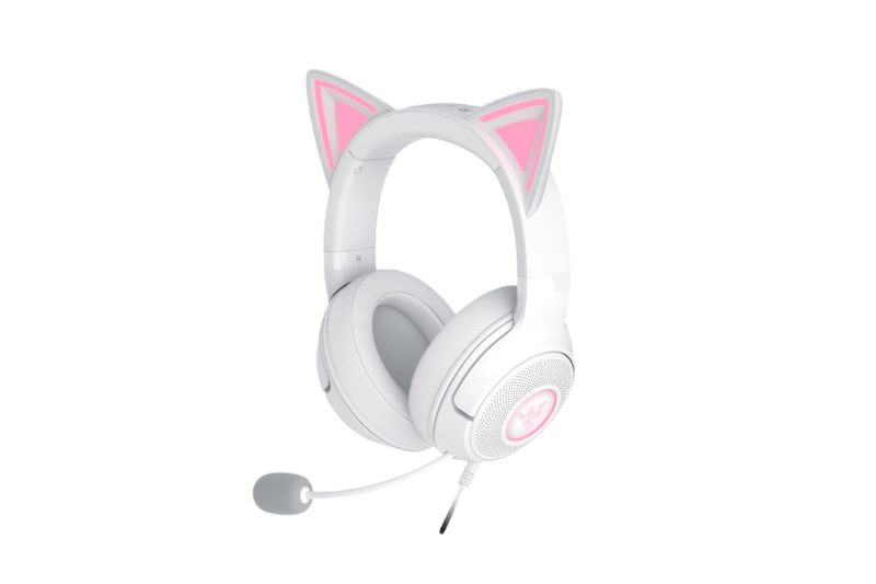 Casti Razer Kraken Kitty V2, alb