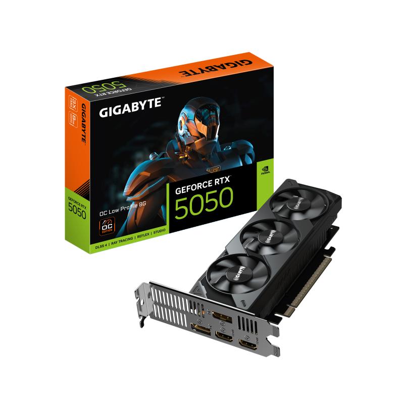VGA GIGABYTE RTX 5050 OC LOW PROFILE 8GB VGA GIGABYTE RTX 5050 OC LOW PROFILE 8GB
