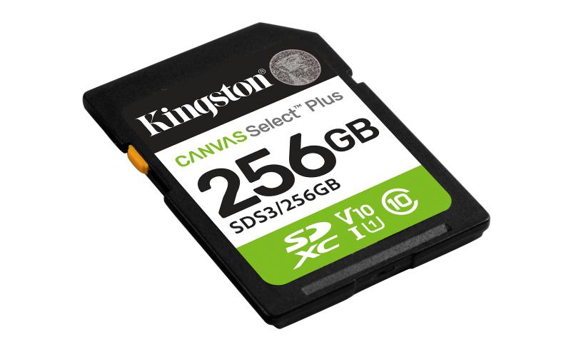 256GB SDXC Canvas Select Plus Gen3 150MB