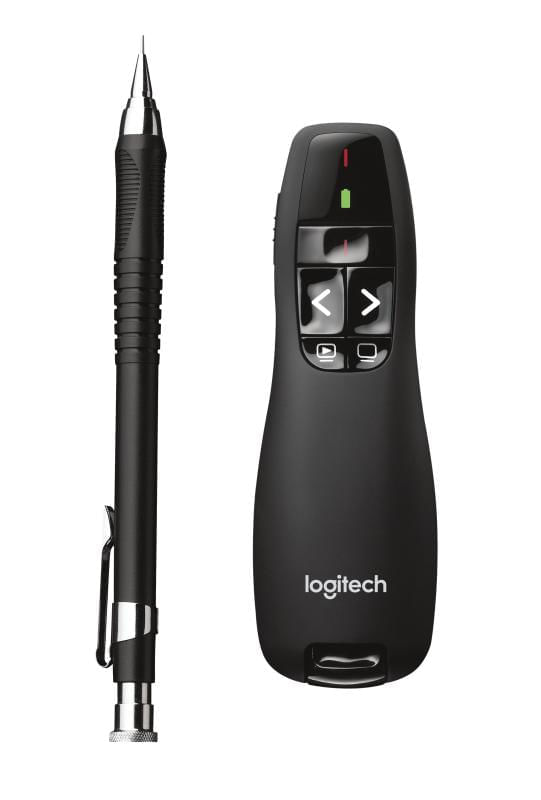 Presenter Logitech R400, negru