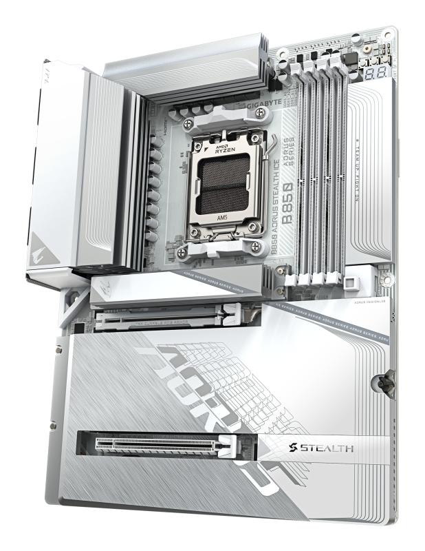 MB Gigabyte B850E AORUS STEALTH ICE AM5 MB Gigabyte B850E AORUS STEALTH ICE AM5
