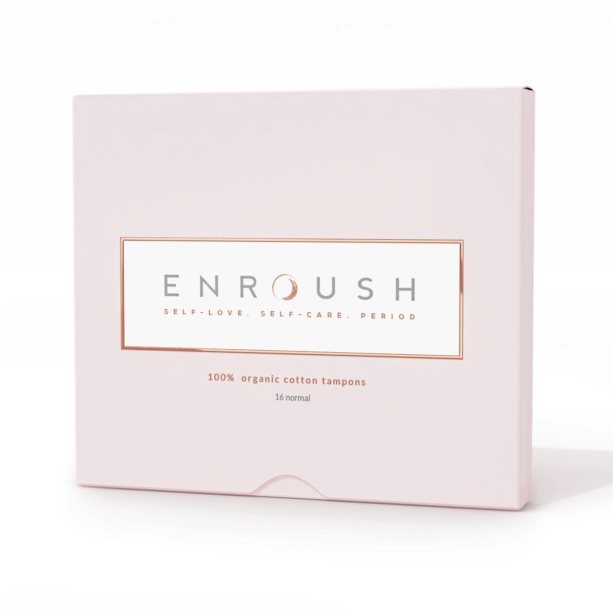 Tampon din bumbac organic normal  16 buci Enroush