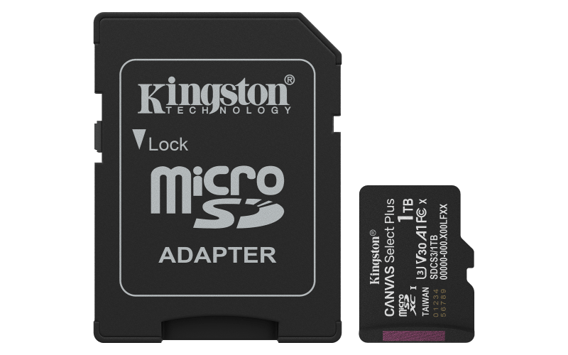 1TB microSDXC Canvas Select Plus Gen3 15