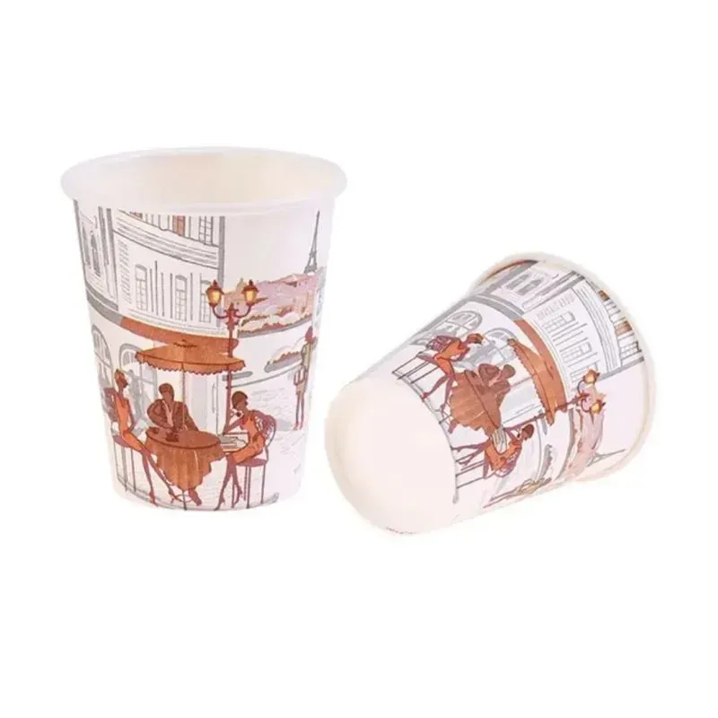 Pahar carton CITY 250 ml – set 50 buc