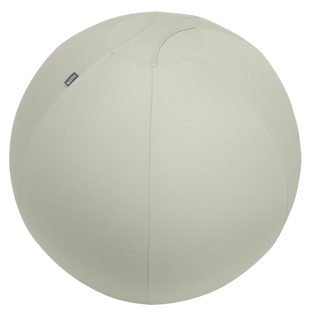 Minge ergonomica Leitz cu functie de oprire 75 cm Gri pastel