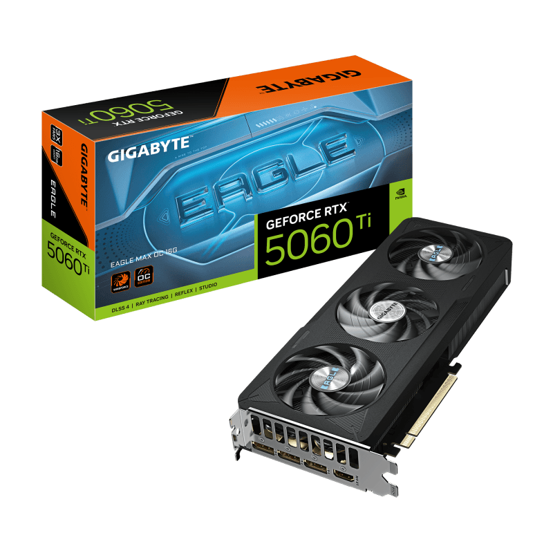 VGA GIGABYTE RTX 5060TI EAGLE MAX OC 16G