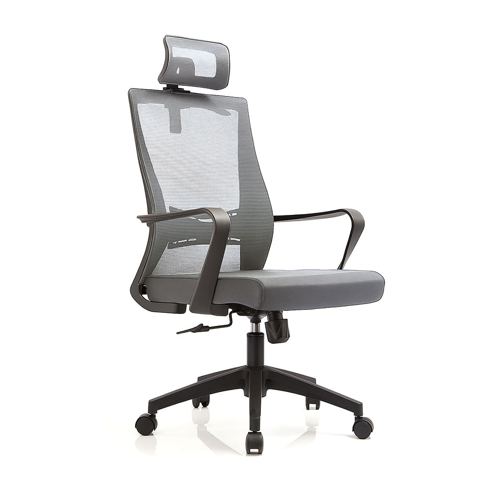 Scaun birou operational gri Confort Scaun birou gri Confort