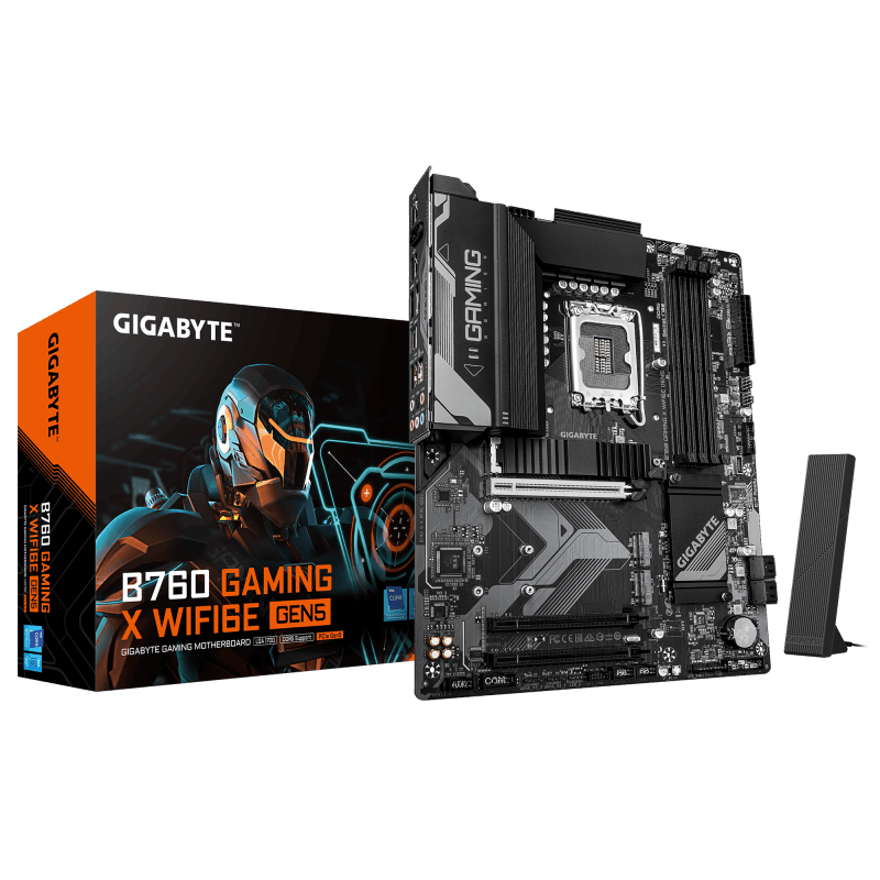 MB Gigabyte B760 GAMING X WIFI6E GEN5 MB Gigabyte B760 GAMING X WIFI6E GEN5