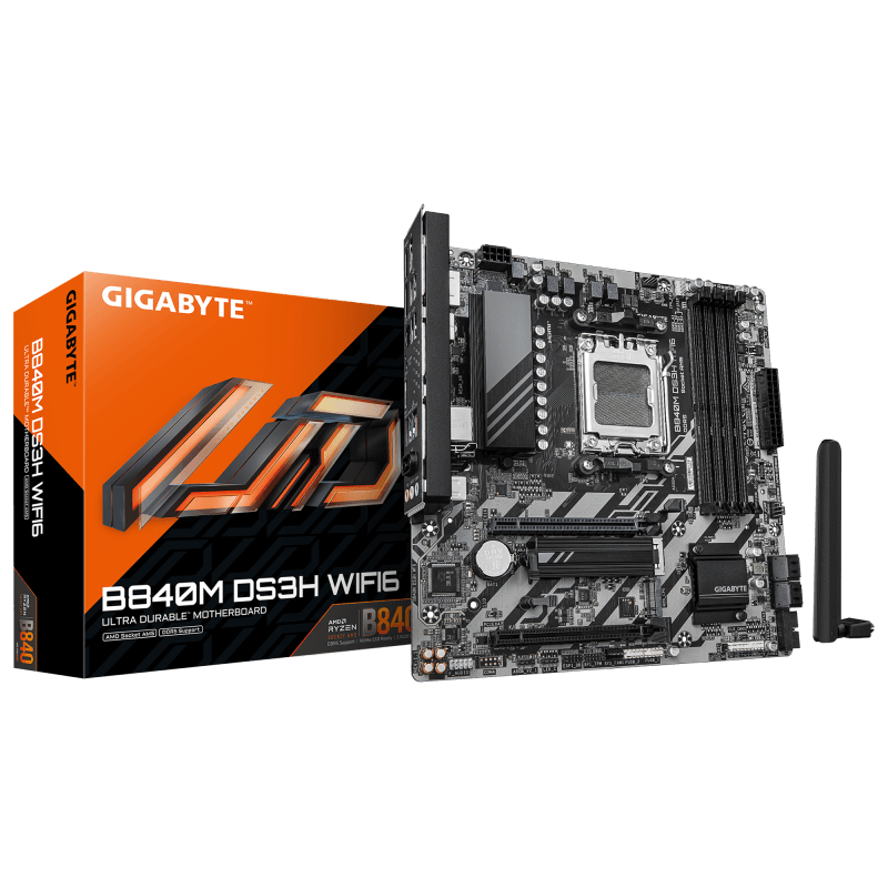 MB Gigabyte B840M DS3H WIFI6 MB Gigabyte B840M DS3H WIFI6