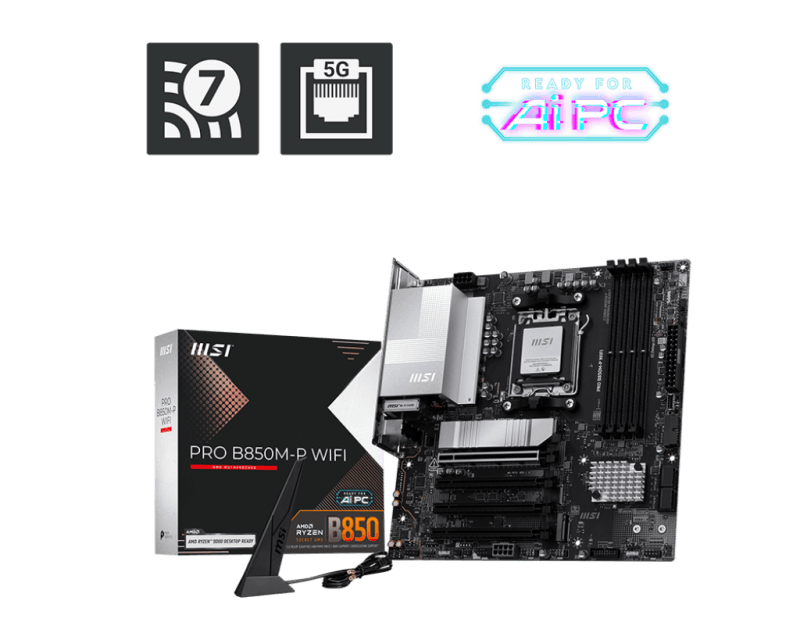 MB MSI PRO B850M-P WIFI AM5