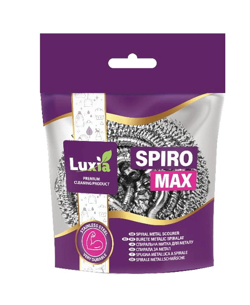 Burete pentru vase Luxia metalic spiralat 1 buc