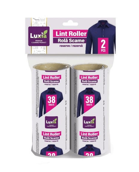 Rezerve rola pentru scame Luxia 2x38 folii