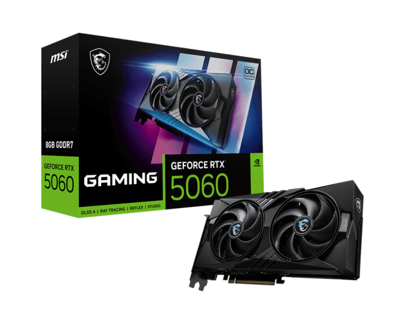 MSI GEFORCE RTX 5060 8G GAMING OC