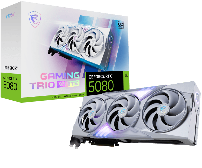 MSI GEFORCE RTX 5080 16G GAMING TRIO OCW