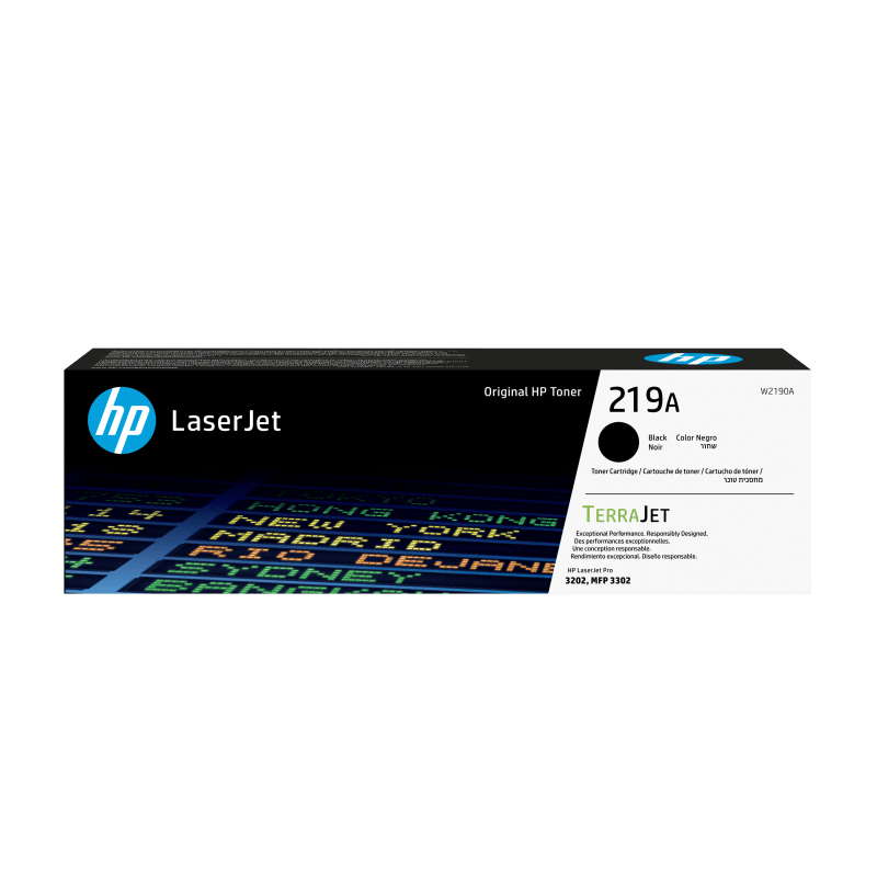HP W2190A 219A BLACK TONER