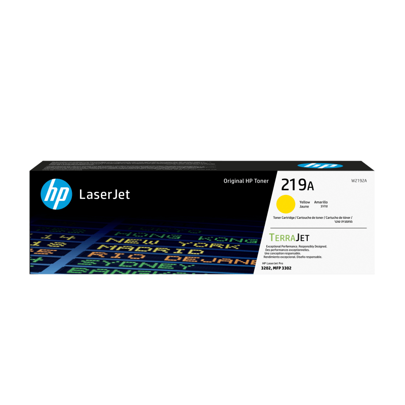 HP W2192A 219A YELLOWTONER