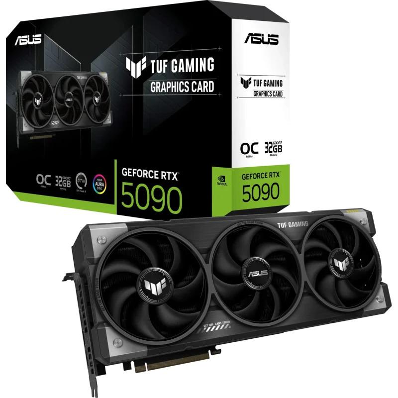 VGA ASUS TUF RTX 5090 OC 32GB GAMING