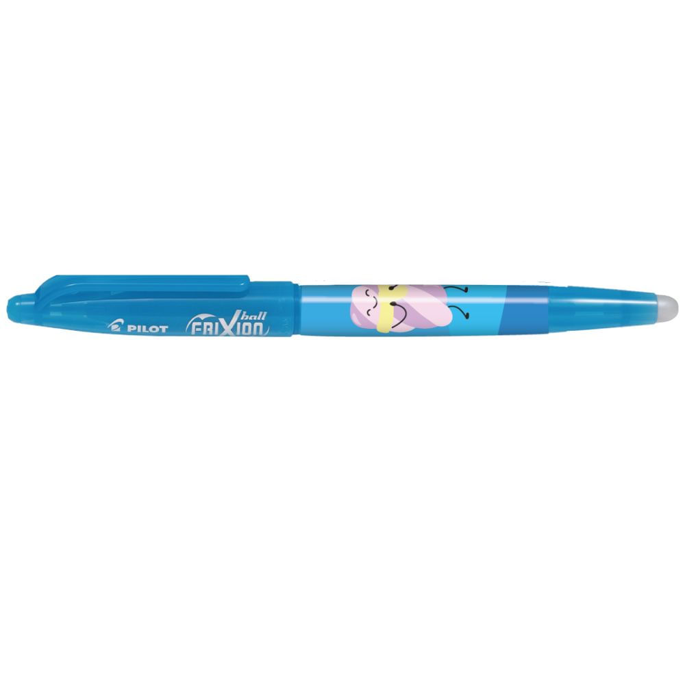 Roller Pilot Frixion Ball Fancy 0.7 mm varf mediu albastru corp bleu
