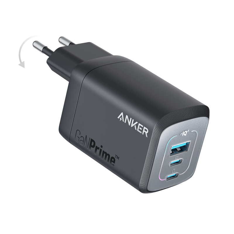 Anker incarcator retea GaN Prime 67W gri