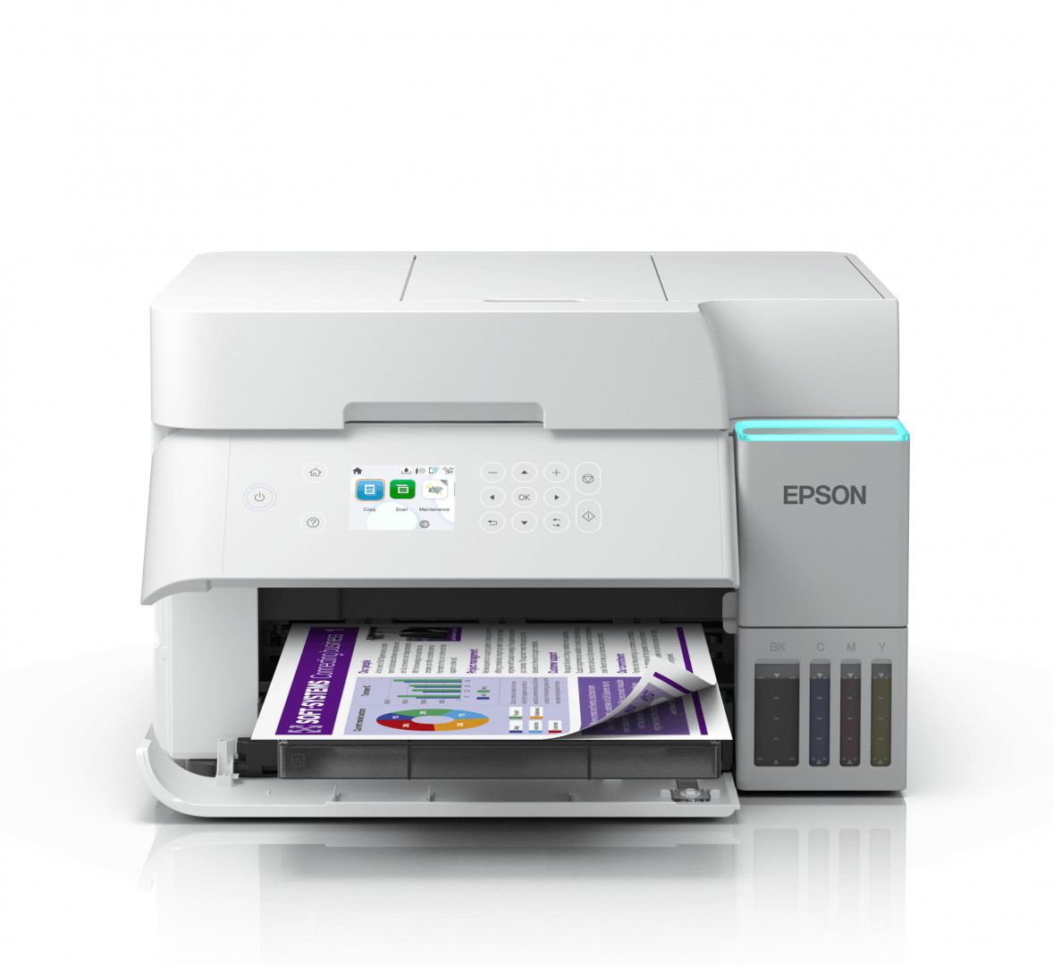 EPSON L6376 CISS COLOR INKJET MFP WHITE - 0 | YEO