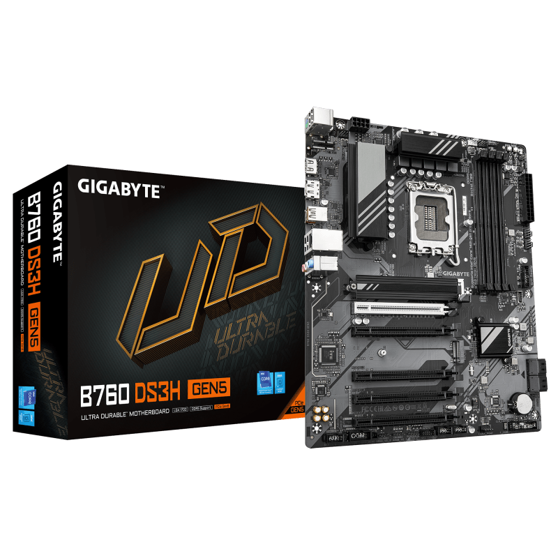 MB Gigabyte B760 DS3H GEN5 MB Gigabyte B760 DS3H GEN5