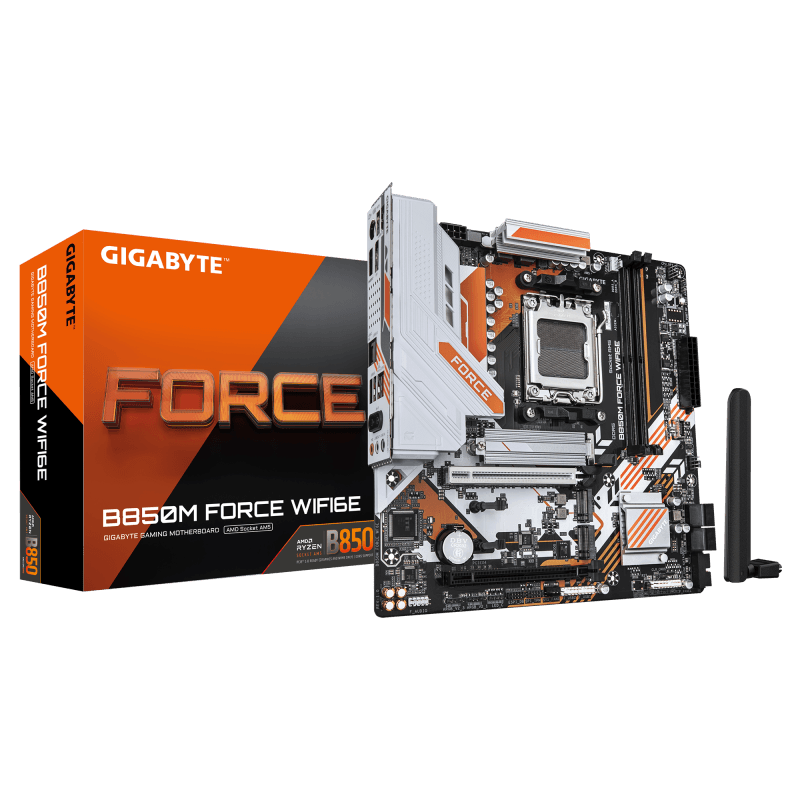 MB Gigabyte B850M FORCE WIFI 6E MB Gigabyte B850M FORCE WIFI 6E