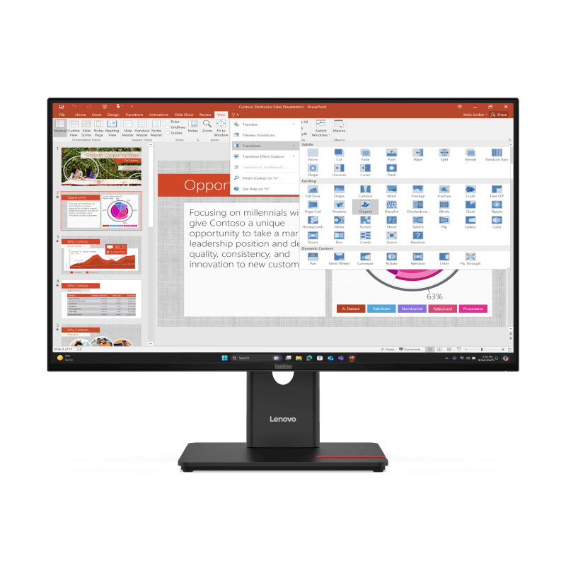 ThinkVision T27-40 27 IPS FHD HDMI 3Y ThinkVision T27-40 27
