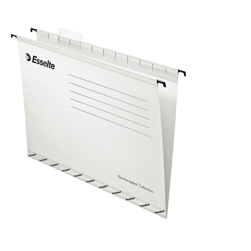 Dosar suspendabil Esselte Classic carton alb Dosar suspendabil Esselte Classic carton alb