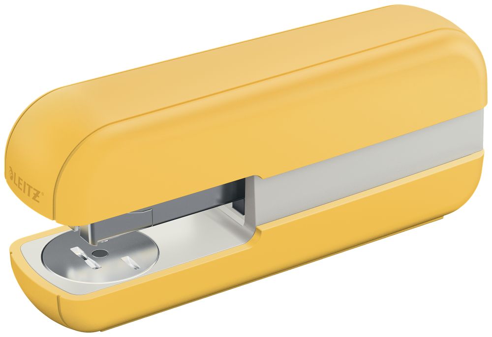 Capsator hartie 30 coli plastic caspe 24/6 26/6 Leitz Series 5567 Capsator plastic Leitz Cosy 5567 30 coli 200 capse P3 incluse galben chihlimbar