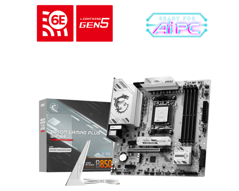 MB MSI B850M GAMING PLUS WIFI6E