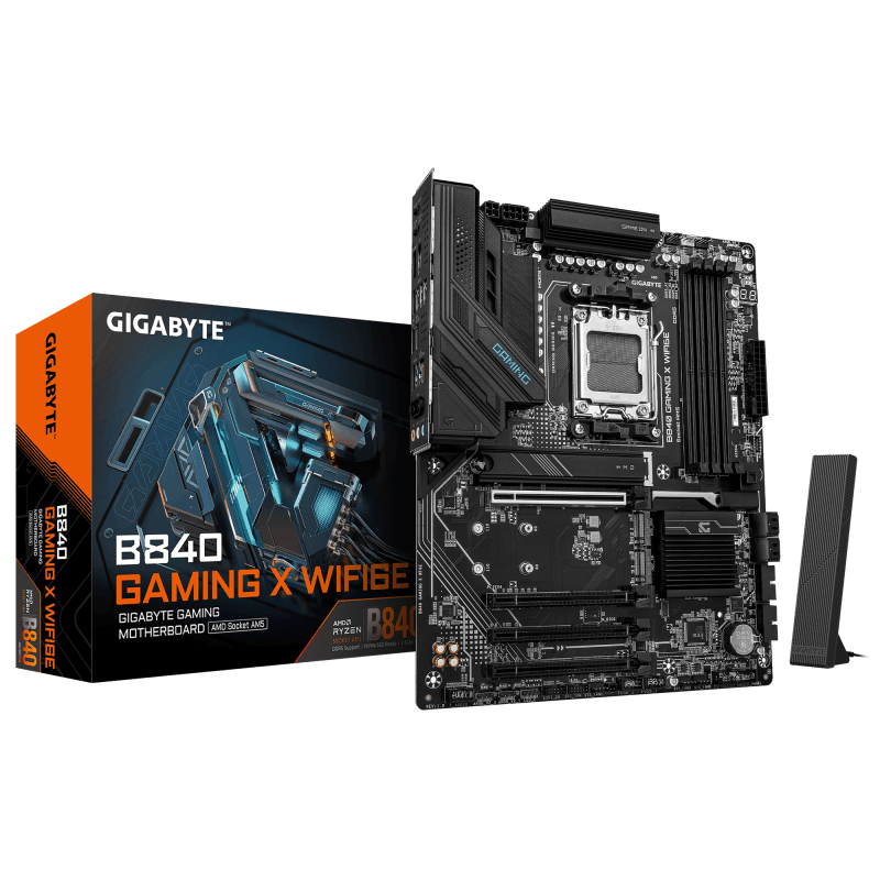MB Gigabyte B840 GAMING X WIFI6E MB Gigabyte B840 GAMING X WIFI6E