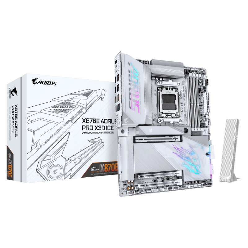 MB GIGABYTE X870E A PRO X ICE MB GIGABYTE X870E A PRO X ICE