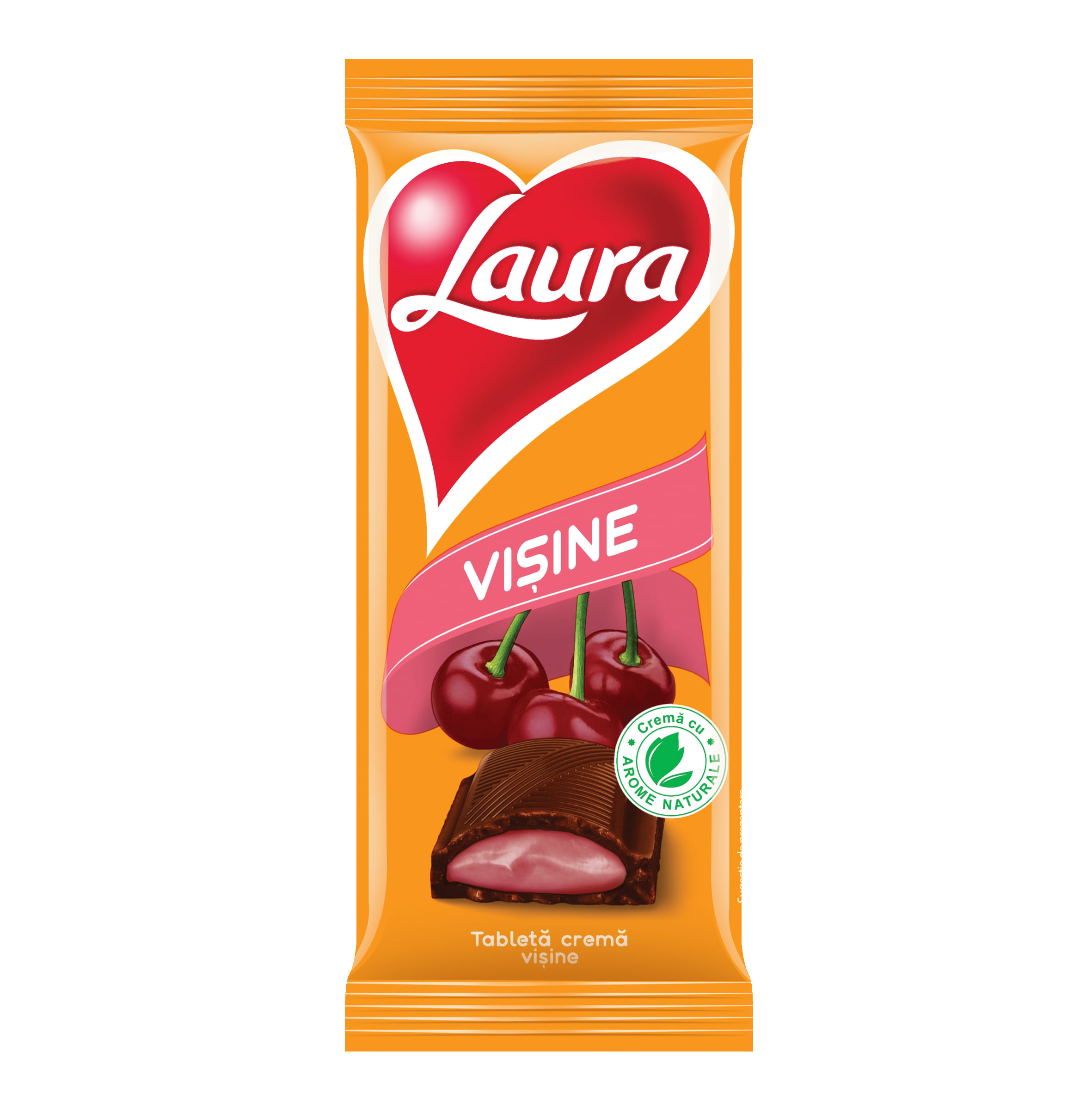 Ciocolata Laura cu crema de visine 92 g