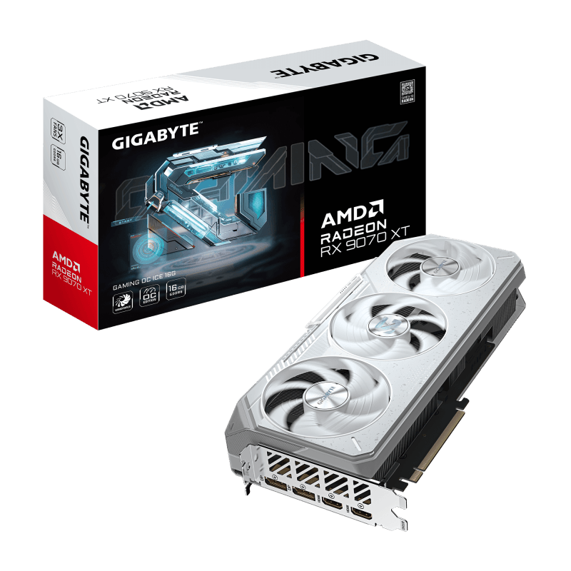 MB GB GEFORCE RADEON RX 9070XT GM OC ICE