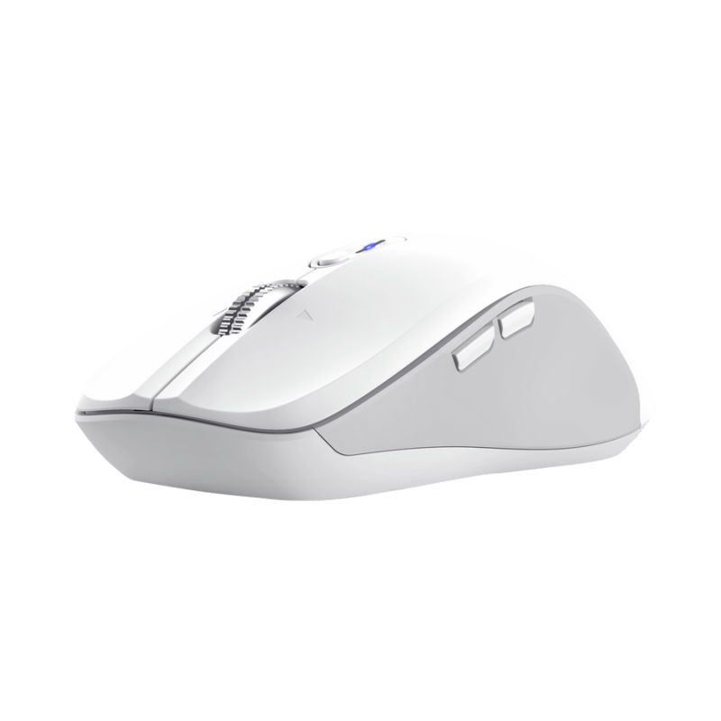 Mouse WS Trust Ferro Hyperscroll, alb