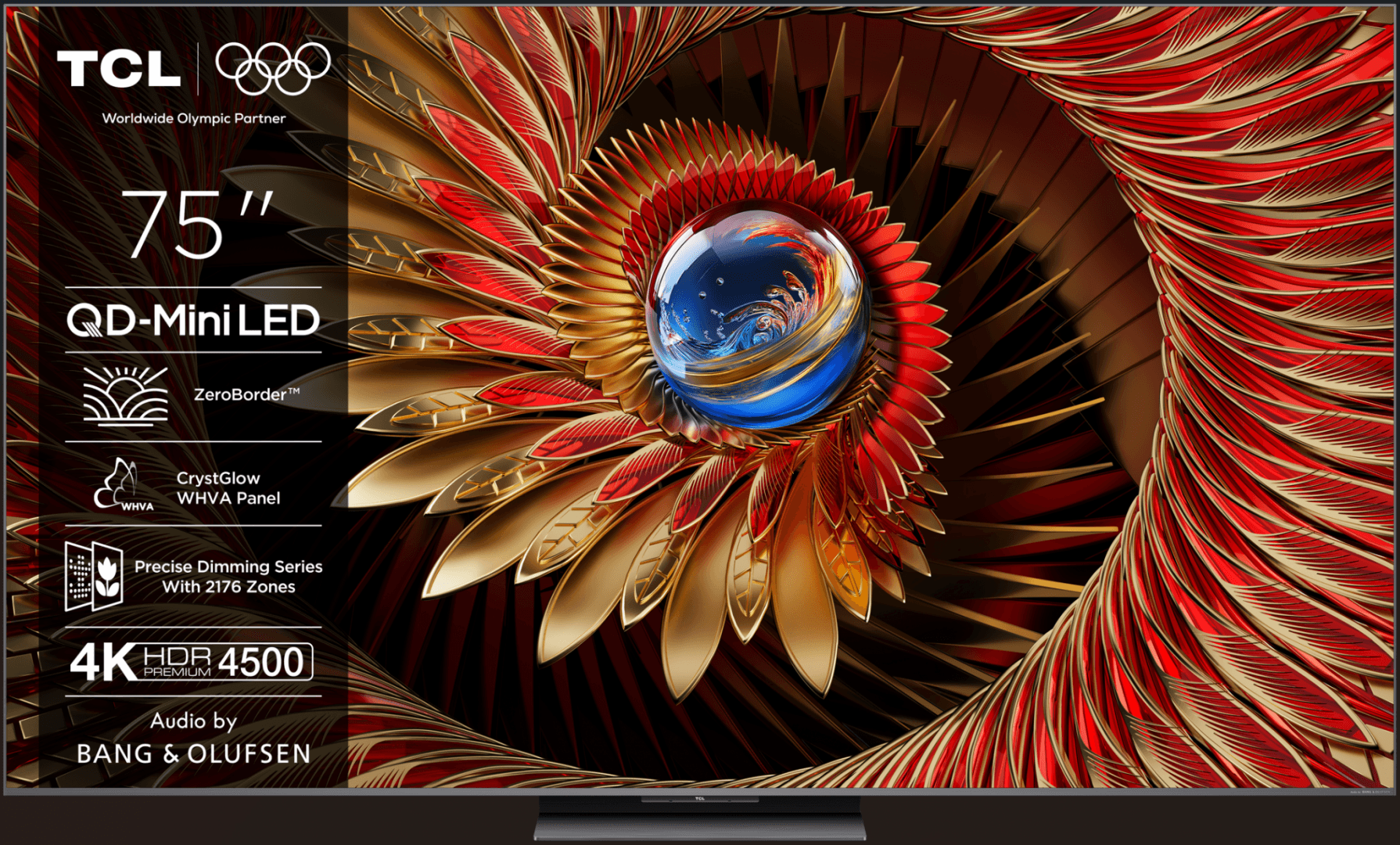 Mini LED TV 4K 75\'\'(189 cm) TCL 75Q8C