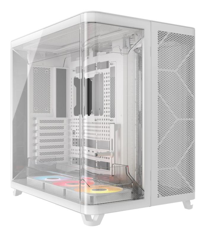 CASE CORSAIR AIR 5400 RS-R ARGB WHITE CASE CORSAIR AIR 5400 RS-R ARGB WHITE