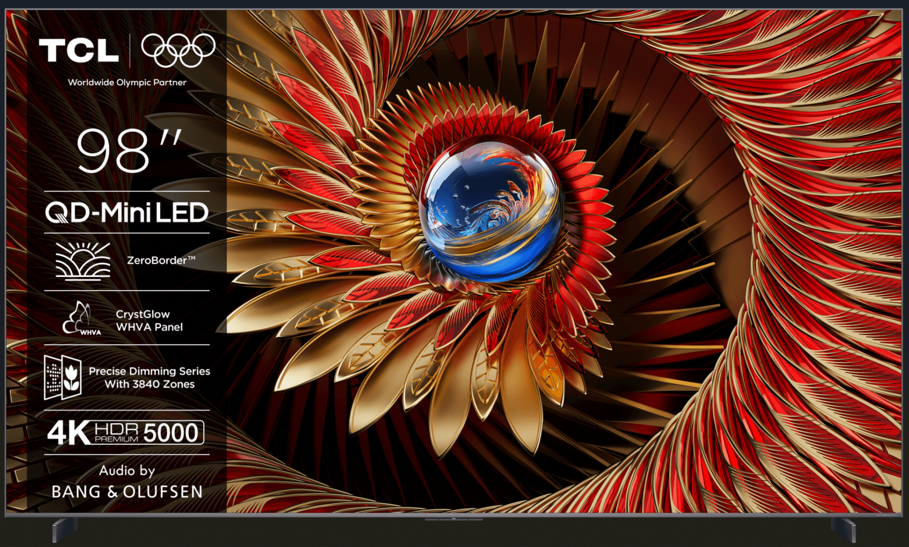 Mini LED TV 4K 98&apos;&apos;(248 cm) TCL 98Q8C Mini LED TV 4K 98&apos;&apos;(248 cm) TCL 98Q8C