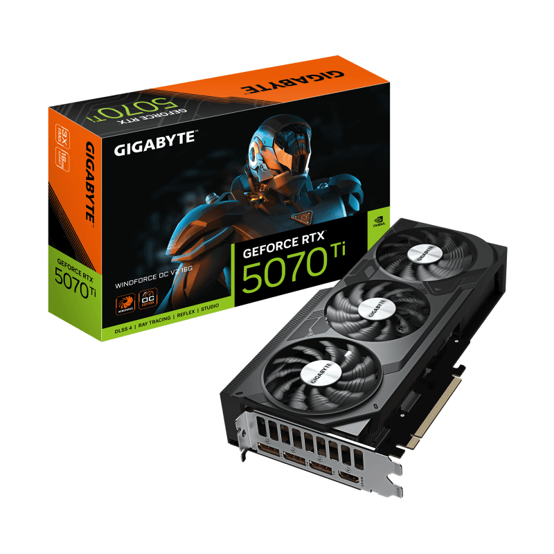 GIGABYTE GeForce RTX 5070 Ti WINDFORCE